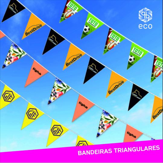 Bandeiras triangulares