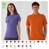 Men's and women's organic polo B&C®