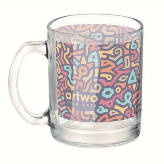 Caneca de vidro Sublimgloss