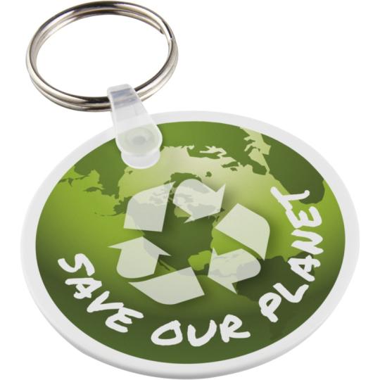Porte-clés recyclé en forme...