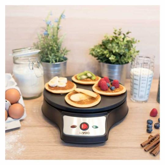 Máquina de hacer crepes 2 en 1