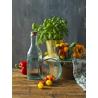 Set of 2 recycled glass goblets Cuenc