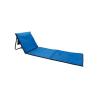 Chaise longue de plage pliable