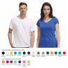 T-shirt com decote em V de homem Victory e mulher Moon Sols®