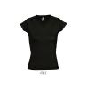 T-shirt com decote em V de homem Victory e mulher Moon Sols®