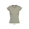 T-shirt com decote em V de homem Victory e mulher Moon Sols®