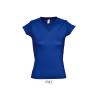 T-shirt com decote em V de homem Victory e mulher Moon Sols®