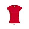 T-shirt com decote em V de homem Victory e mulher Moon Sols®