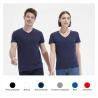 T-shirt com decote em V de homem e mulher Imperial V Sols®