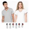 T-shirt pour homme et femme en maille piqué avec col en V Kariban®