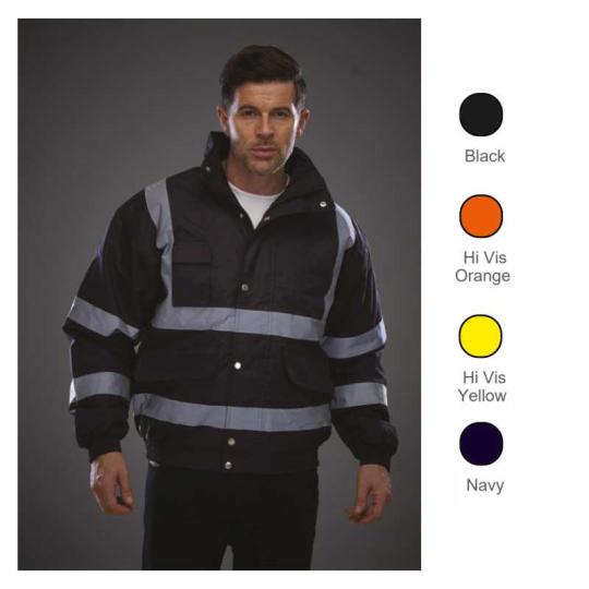 Blouson de haute visibilité...