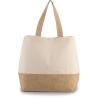 Sac de courses en coton et jute Kimood®