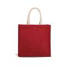 Grand sac de courses en jute modèle grande Couleurs Kimood®