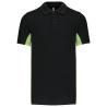 Polo piqué bicolor Flag Kariban®