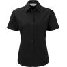 Camisa de homem e mulher de manga curta em popeline Russell®