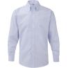 Camisa oxford de homem e mulher de manga comprida Russell®