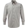 Camisa oxford de homem e mulher de manga comprida Russell®