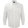 Camisa oxford de homem e mulher de manga comprida Russell®