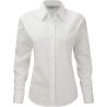 Camisa oxford de homem e mulher de manga comprida Russell®
