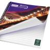 A4 notepad with spiral and printed back cover Desk-Mate® (Production)