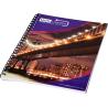 A4 notepad with spiral and printed back cover Desk-Mate® (Production)