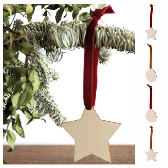 Décoration de Noël en bois