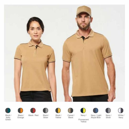 Polo with contrast DayToDay...