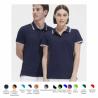 Polo de manga corta de hombre y mujer Pasadena Sols®
