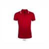 Polo de manga curta de homem e mulher Pasadena Sols®