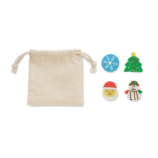 Set Of 4 Christmas Figure...