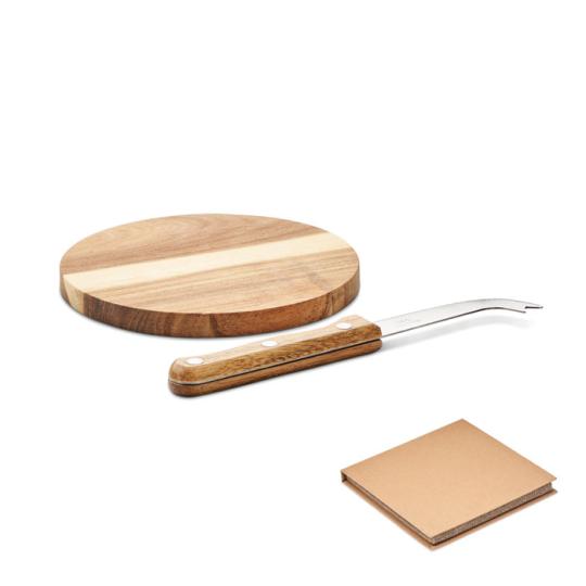 Cheese Board With Knife Ostur