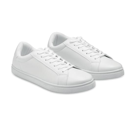 Zapatilla ligera en PU Blancos