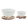 Conjunto de 2 soportes para ollas Scaglia