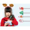 Set de bolígrafos navideños Natele