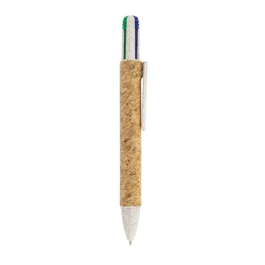 Stylo-bille 4 couleurs Yako