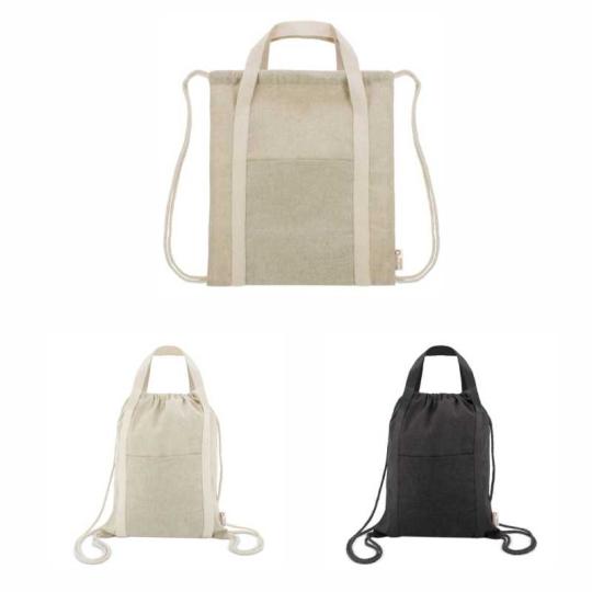 Sac à dos en coton recyclé...