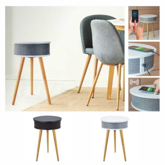 Mesa alta voz bluetooth com...