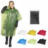 Poncho de lluvia desechable de plástico reciclado con bolsa Mayan