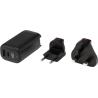 Recycled plastic travel charger PD ADAPT Tekiō®