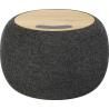 Altavoz Bluetooth® y base de carga inalámbrica de RPET/bambú Ecofiber