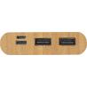 Powerbank de 10 000 mAh en bambou Tulda