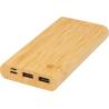 Powerbank de 10.000 mAh em bambu Tulda