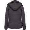 Parka softshell acolchada de hombre y mujer con capucha Kariban®