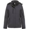 Parka softshell acolchada de hombre y mujer con capucha Kariban®