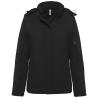 Parka softshell acolchoada de homem e mulher com capuz Kariban®