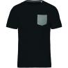 Camiseta de algodón orgánico con bolsillo Kariban®