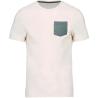 Camiseta de algodón orgánico con bolsillo Kariban®
