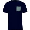 Camiseta de algodón orgánico con bolsillo Kariban®
