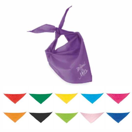 Grand foulard triangulaire...