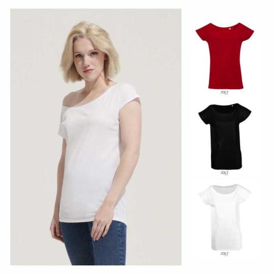 Lady's long t-shirt Marylin...
